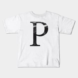 Marble P Kids T-Shirt